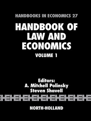 cover image of Handbook of Law and Economics